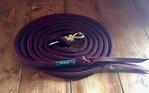 12 inch horse lead line