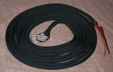 Black 22 inch line with carabiner
