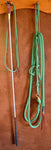 Horseman's stick and string and halter set 